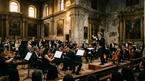La Sinfónica Nacional armó la magia con 'Lienzos y Melodías'