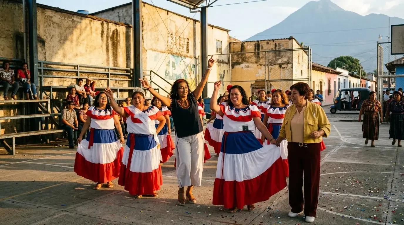 Folclore a todo color: Mujeres por América la rompe en el Parque Erick Barrondo