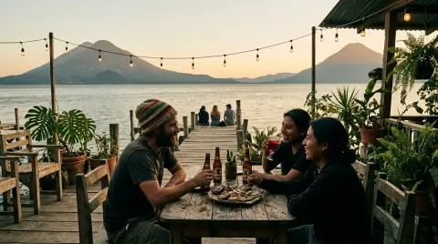 ¡Viernes de Reggae y buena onda en Tzununá!