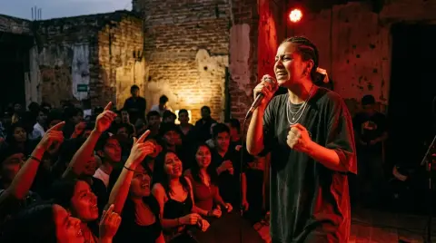 Rap y trap chileno: Akriila viene a encender la Alianza Francesa